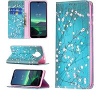 3d Relief Peinture Flip Portefeuille Coque Compatible Pour Nokia 1.4 Peinture 8