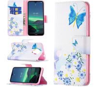 3d Relief Peinture Flip Portefeuille Coque Compatible Pour Nokia 1.4 Peinture 9
