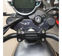 3d Resin Motorcycle Steering Fork Plate Decoration And Protection Sticker Compatible With Moto Guzzi V7 Stone And Special
