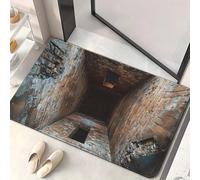 3D Rugs, 3D Optical Illusion Rug, Rugs That Look Like a Hole, Non-Slip Floor Mat, Indoor/Outdoor Use for Entrance, Stairs, Living Room, Playroom & Office (Color-16,60 * 90cm)