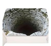 3D Rugs Optical Illusion | Abyss Illusion Non-Slips Doormat Absorbent Floor Mats | 20x32 inch Machine Washable Rugs,for Outdoor Entrance Entryway Front Door Bathroom Bedroom Balconys