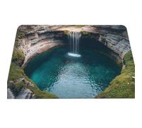 3D Rugs Optical Illusion - Home Decor, Trap Optical Illusion Bottomless Non-Slip Doormat | Indoor/Outdoor for Door Entrance Bathroom Stairs Playroom Living Room Or Area Decoration (F,11.81 * 15.74in)