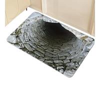 3D Rugs Optical Illusion - Illusion Effect Rugs | Absorbent 3D Rug | Bottomless Hole Non-Slip Floor Mat for Home Kitchen Laundry Room Entryway Hallway Dorm Floor