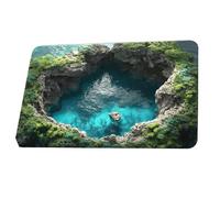 3D Rugs Optical Illusion - Stunning Geometric Floor Mat for Living Room, Bedroom, Or Office - Soft Non-Slip Area Rug with Modern 3D Design - Adds a Unique Visual Effect to Your Home Décor (H,50X80CM)