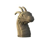 Creatifwood 3D Puzzle Sculpture en Carton (Dragon) Constructeur en Carton 3D- Cadeau pour Adultes et Enfants