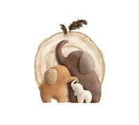 3D Sculptures Murales À Suspendre Avec Lumière LED Peinture Murale En Grès Décoration Murale Moderne Grande Sculpture Murale Lumineuse Design Naturel Pour Chambre Salon(Style-B,60 cm x 60 cm)