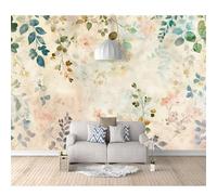 3D Self-adhesive Wallpaper Vintage floral foliage plants 100x70cm Wall Murals Stickers for Living Room Bedroom Decor Posters Art