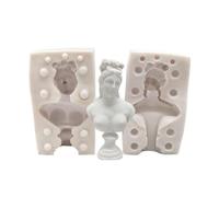 3D Silicone Candle Bust Mould Silicone Soap Candles Mold Scented Wax Melt