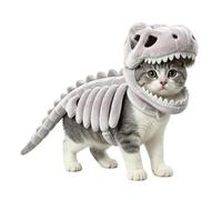 3D Skeleton Funny Cosplay Outfit Dinosaur Skeleton Costume Soft Plush
