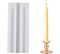 3d Spiral Candle Mould Silicone Long Candle Mould Epoxy Spiral Mould For Candle Making Film Easy To Detach For Handmade Soap Scented Candles (Smooth).[W102]