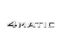 3D Sport 4MATIC Logo de lettres, ABS Voiture Extérieur Autocollant Badge Autocollants Stickers Accessoires Décoration, pour tous B-enz A B C E S G CL SL CLK CLS SLC SLK SLR GLA GLC CL ML GLK Class