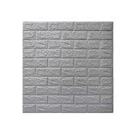 3D Stereo Wallpaper XPE Foam Self-Adhesive Brick Pattern Wallpaper Soft Package Living Room TV Background Waterproof Wallpaper 4.5MM Thick Suitable for Flat Smooth and Clean Walls H 10Pack (D 5 Pack)