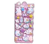 3d Sticker Craft Set - Raised Decorative Adhesive | Foam Layer with Textured surfaces Shape, Crafting Accessory Detail, Ideal for Scrapbooks Journals Planners Cards Kids Art Displays