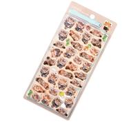 3D Sticker Sheets - Japanese Style Cute Tiny Decals | Fun Craft Stickers for Kids Girls, Perfect for Halloween Scrapbooking, Classroom, Phone, Journal, DIY Projects, Creative Arts and Crafts