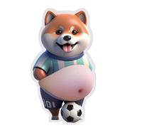 3D Stickers Dog Squeeze Belly Decals Decorative Stickers for Kids Girls Teens Adults Suitable for Party Favors Phone Cases Scrapbooks Planners Laptops