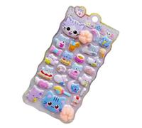 3D Stickers for Kids - Mini Pet Decals Set for Creative Decorating | Assorted PVC Puffys Designs with Cute Animal Styles Easy Peel Use for Scrapbooking Laptop Phone Case Luggage Skateboard