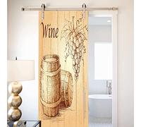 3D Stickers Porte Autocollants De Décoration Pour Porte, Cave À Vin De Style Vintage 77 X 200 Cm Pvc Trompe L'Oeil Mural Pour Cuisine Chambre Salon Salle De Bain, Decoration Porte - Photo De La Porte