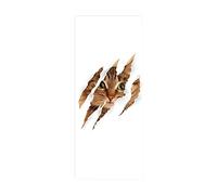 3d Stickers Porte chat animal L83 x H204cm 3d Sticker Porte En Bois Auto-AdhéSif Mural De La Maison Stickers Muraux Chambre Salon Affiche Amovible Art Autocollants