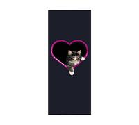 3d Stickers Porte chat animal L83 x H204cm 3d Sticker Porte En Bois Auto-AdhéSif Mural De La Maison Stickers Muraux Chambre Salon Affiche Amovible Art Autocollants