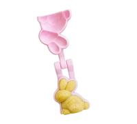 3D Sun Star Bear Gâteau Pop Moule 3D Imprimé Gâteau Pop Cutter et Poussoir Antiadhésif Beignet Muffin Tasses Gâteaux Outils de Cuisson