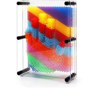 3D Tableau à Clous Pinart Tableau Pinpressions Sculpture Jouet rétro avec Clous métalliques 20 x 15 cm Coloré Modèle