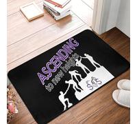 3D Tapis Ascension vers de Nouveaux Sommets Paillassons antidérapants de Sol de Moquette Durable pour entrée Cuisine Salon de Repos