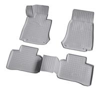 3D Tapis de Sol en Caoutchouc pour Mercedes Glc X253 Année à Partir 2015> Gris