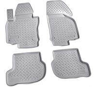 3D Tapis de Sol en Caoutchouc Pour VW Golf V+ VI Bj 2003 - 2012 Gris Avec