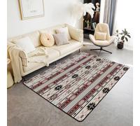 3D Tapis Salon Flèche Tribale Ethnique - Moquette Chambre Antidérapant Et Lavable en Machine, Paillasson Interieur Entree Doux À Poils Ras, Tapis De Sol Rectangulaire, Nettoyage Facile -18618404927