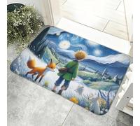 3D Tapis The Little Prince Printed Floor Mat Floor Mat Anti-Slip Kitchen Bedroom Handmade Tufted Rug Carpet Living Room Entrance Rug