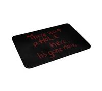 3D There Was a Hole Here It’s Gone Now Silent Hill Quote Anti-Slip Floor Mat for Kitchen Entrance Home Bedroom Footpad Mats-60x90cm