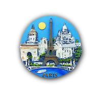 3D Tour Paris France Réfrigérateur Réfrigérateur Aimant Touristique Souvenirs À La Main Résine Artisanat Magnétique Autocollants Maison Cuisine Décoration Voyage Cadeau