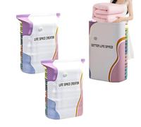 3D Vacuum Storage Bags - Airtight Compression, Vacuum Pack Bags, Compress and Store Items | Vacuums Šeal Bag Suitable for Clothing, Pillows, Down Comforters, Blankets