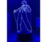 3D Veilleuse Harry Styles 16 couleurs changeantes FONGWAN Lampe LED-Tout le corps Multicolore G