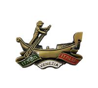 3D Venise Italie Nautique Magnet Collection de Souvenirs en Métal, Venise Aimant Réfrigérateur Cadeau Magnétique Autocollant À La Maison Cuisine Décoration