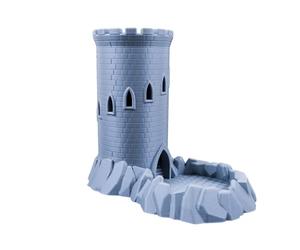 3D Vikings Château de la Tour de dés D&D pour Toutes Les Tailles de dés. Rouleau de dés Parfait pour Donjons et Dragons, RPG de Table, Jeux Miniatures et Jeux de société