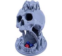 3D Vikings Crâne de Tour de dés pour Toutes Les Tailles de dés. Rouleau de dés Parfait pour Donjons et Dragons, RPG de Table, Jeux Miniatures et Jeux de société