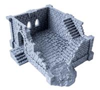 3D Vikings Ulvheim Ruins Series : Stone Ruined Outpost - Authentique paysage médiéval et fantastique pour RPG de table et jeux de guerre 28/32 mm