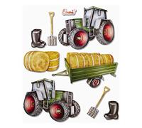 3D XXL Tractor Stickers