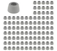 3D24, 100 pieds, 30 mm, plastique PA renforcé par billes de verre, gris | 30 mm ; type I ; sans trous de vissage ; nivellement ; plage de rotation ± 20° ; pour boule 15 ; capacité de charge : 500 kg