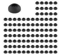3D24, Lot de 100 plaques de pied, 60 mm, plastique PA renforcé par billes | 60 mm ; type I / B ; sans trous de vissage ; nivellement ; pour boule 22 ; capacité de charge 900 kg ; poids 2800 g