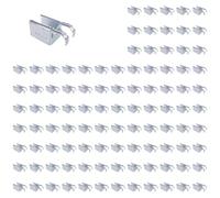 3D24, Lot de 100 supports variables AL, 98 x 44 x 45 mm, acier galvanisé | 98 x 44 x 45 mm - Type I - Dimensions de la grille : 30 mm - À suspendre - Poids : 17 800 g