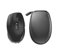 3Dconnexion Souris CadMouse Pro Wireless Left – Ergonomique optique sans fil USB‑C gaucher, Noir Mat