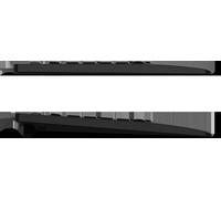 3Dconnexion Keyboard Pro with Numpad clavier Bureau USB + RF Wireless + Bluetooth AZERTY Français Noir