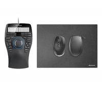 3Dconnexion SpaceMouse Enterprise Kit 2 (Solution CAO Professionnelle, Souris 3D et CadMouse en Kit, Noir)