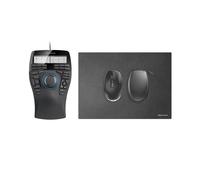 3Dconnexion SpaceMouse Enterprise Kit 2: Souris 6DoF RF Wireless + USB Type-A, 31 Boutons Programmables, Batterie 1100mAh, Ambidextre, Windows/macOS