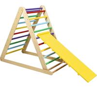 3dekansje Structure d'escalade pliable pour la côte - avec échelle - bois - sûr pour les enfants - style Montessori