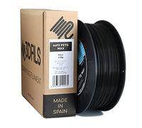 3DFILS - Filament PETG noir pour impression 3D (1,75 mm/1 kg, noir)