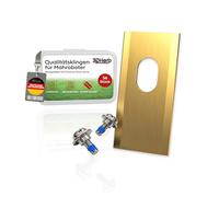 3DHerb® 36 x Lames de rechange en titane de haute qualité et vis avec protection - Compatible avec Dreame Mova | VIAX | LiDAX... Robots de coupe - Épaisseur de lame de 0,9 mm pour un plaisir prolongé