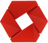 3DJAKE easyPETG Rouge - 1,75 mm / 1000 g